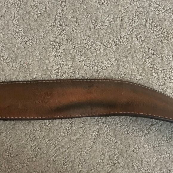 Louis Vuitton Monogram 40mm LV Initials Belt 85 34 - Picture 9 of 9